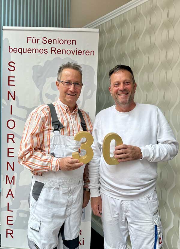 30 Jahre Seniorenmaler - Ernst und Olaf Maikowski